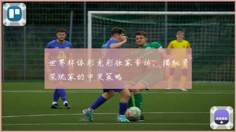 世界杯体彩竞彩独家专访:揭秘资深玩家的中奖策略
