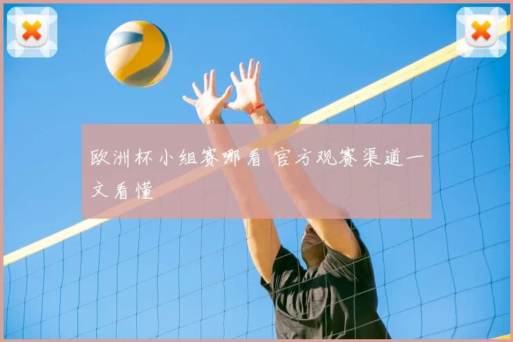 欧洲杯小组赛哪看 官方观赛渠道一文看懂