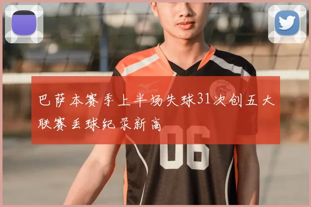 巴萨本赛季上半场失球31次创五大联赛丢球纪录新高